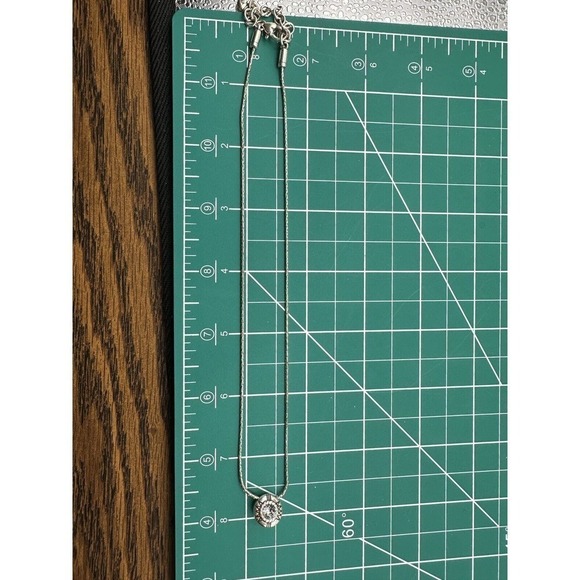 Brighton Fortino Petite Pendant Reversible Topaz / Crystal‎ Necklace - Picture 7 of 8